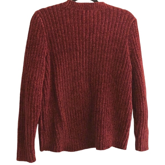 JACH’S Girlfriend Soft Fleece Ribbed Sweater Christmas Holiday Sweater - Picture 3 of 4